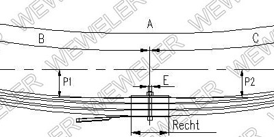 VOORVEER 3 BLADEN VOORAS MERCEDES